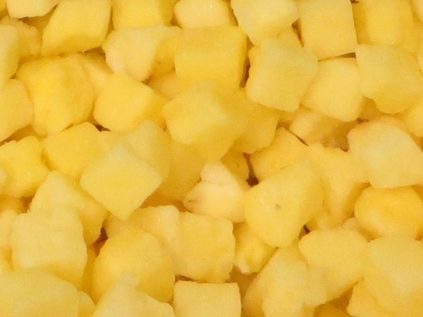 IQF Ananaswürfel