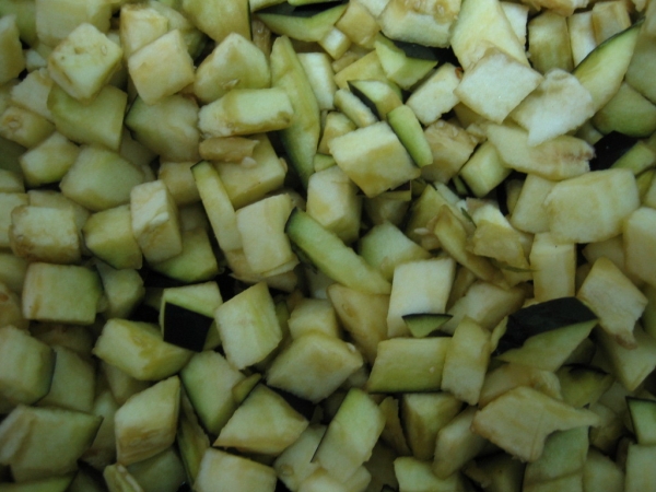IQF Zucchini und Auberginen