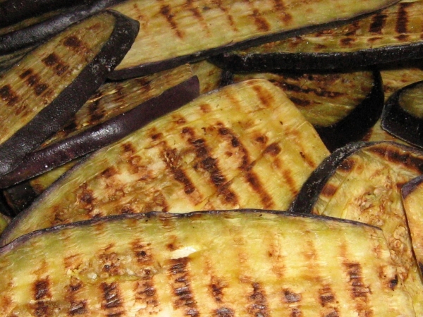 IQF gegrillte Paprika, Auberginen, Zucchini